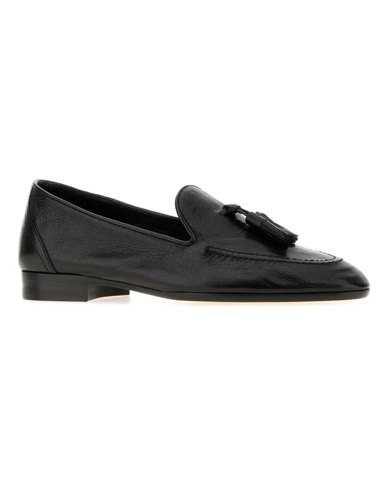 The Row Caden Loafer — Black Black