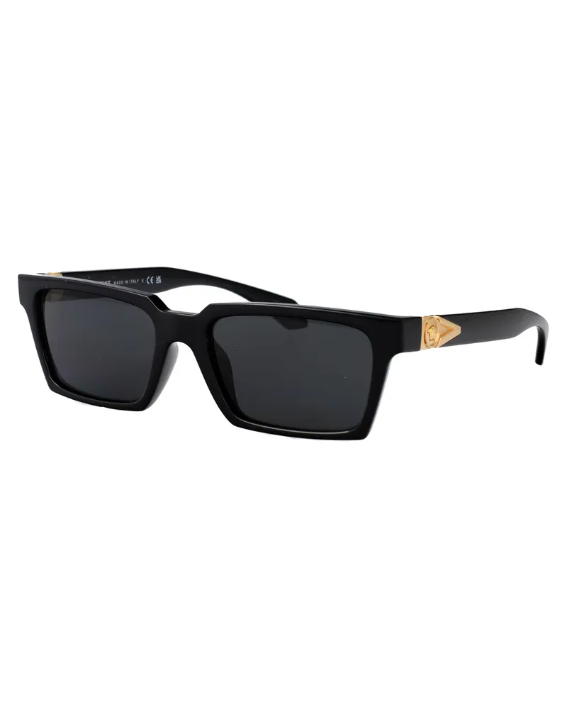 Versace Men's Sunglasses 0ve4490u Black Injected Black