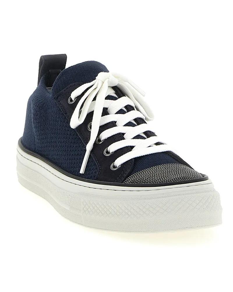 Brunello Cucinelli Sneaker — Navy Navy