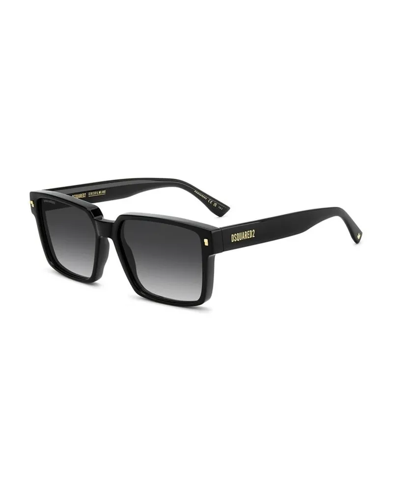 Dsquared2 Men's Sunglasses Black Acetate Black