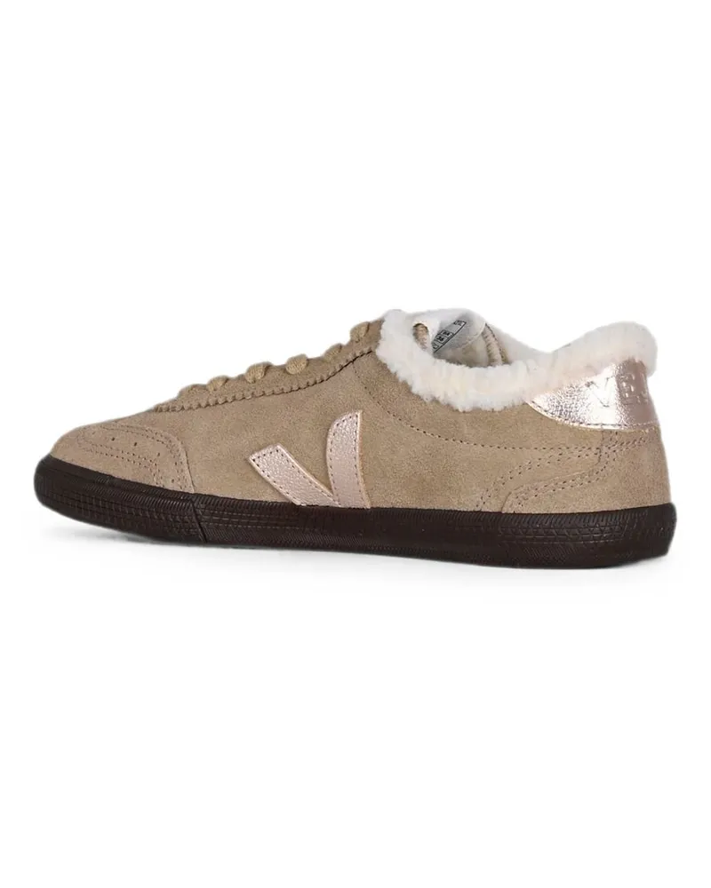 VEJA Volley Sneaker — Tan Tan