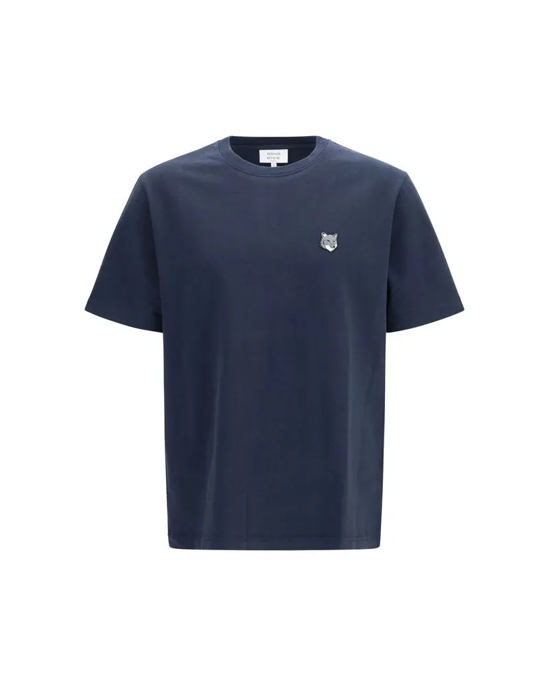 Kitsuné Fox Head T-Shirt — Navy Navy