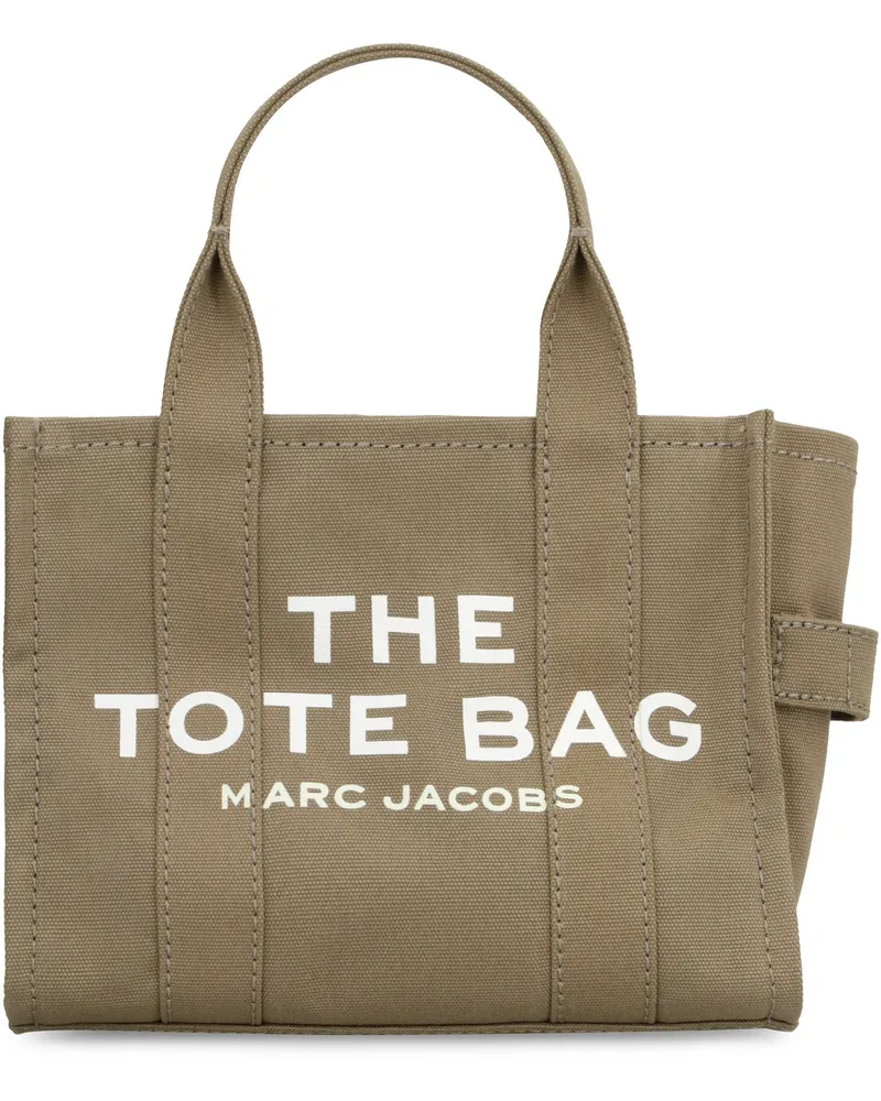 Marc Jacobs Women's Tote Bag Canvas Slate Green Cotton Slate