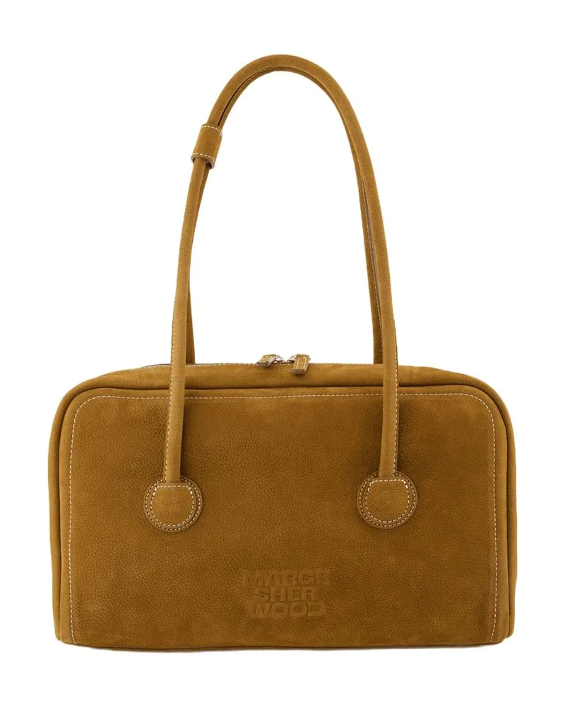 Marge Sherwood Women's Soft Cowhide Shoulder Bag Brown Brown