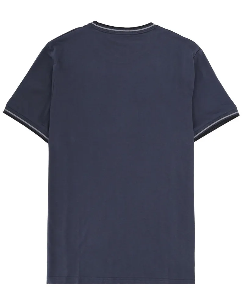 Fred Perry Logo Cotton T-Shirt — Gray Gray