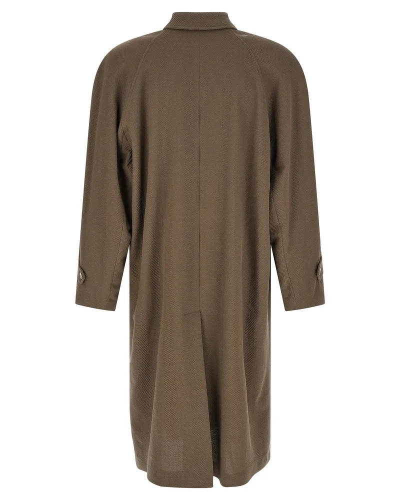 Magliano Caligo Coat — Taupe Taupe