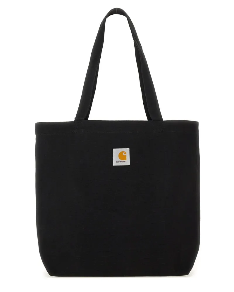 Carhartt WIP Graphic Canvas Tote Bag — Black Black