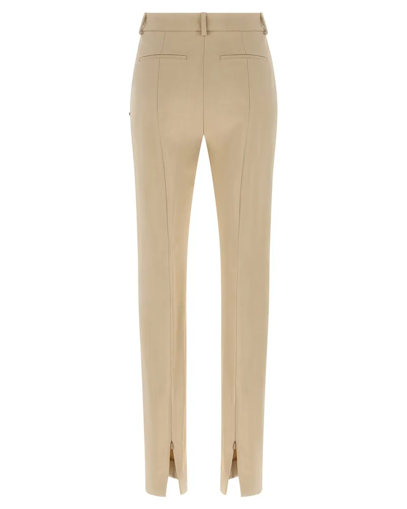 SPORTMAX Fetta Trousers — Beige Beige