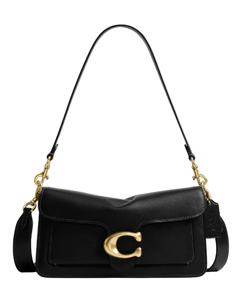 Coach Women's Tabby 26 Shoulder Bag -  Leather Black Calfskin Shoulder-Hobo-Bags Black