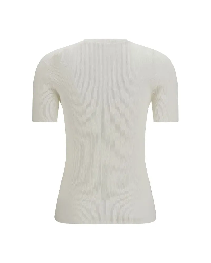 Fendi Women's White Cotton Sweatshirt Clothing White