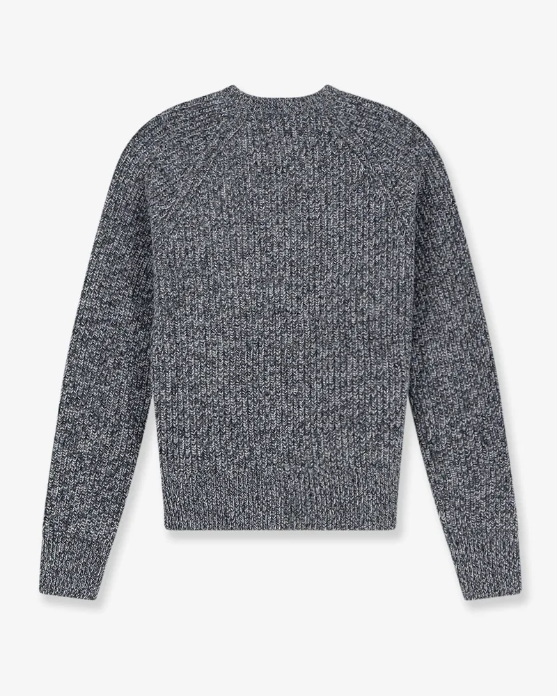 ASPESI Women's Virgin Wool Sweater — Grey Gray