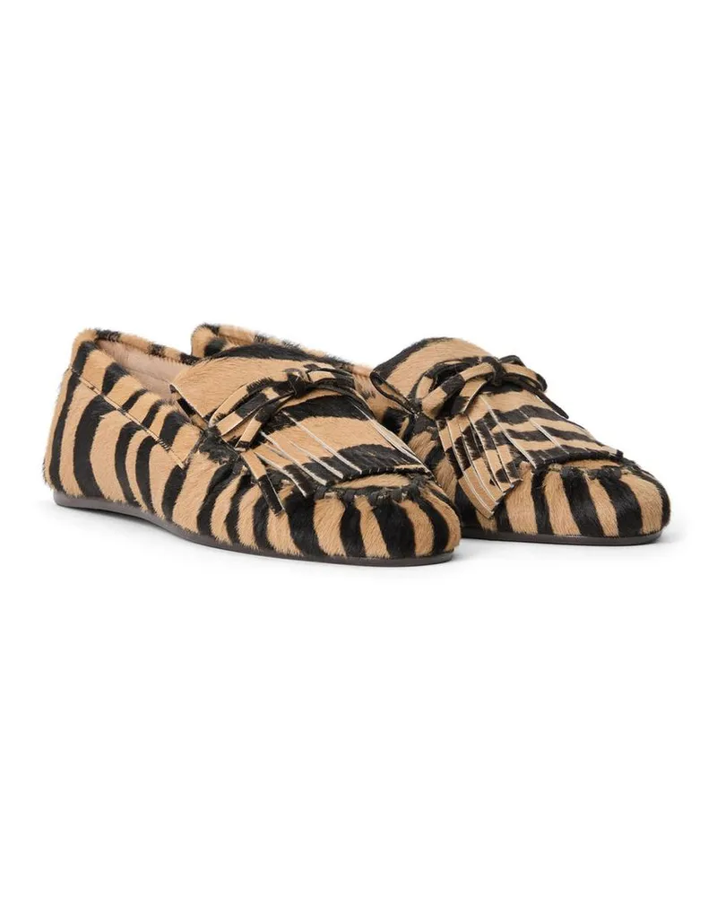 Stuart Weitzman H26 Loafer — Tan Tan