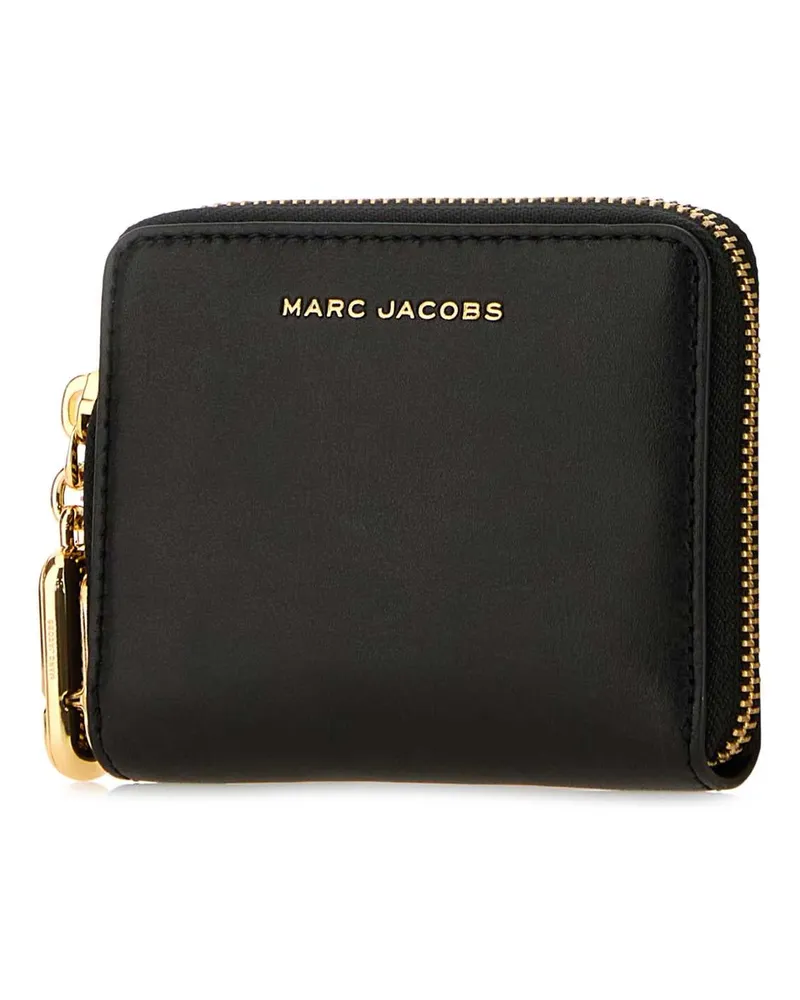 Marc Jacobs Women's Black Leather Wallet Portafogli Black
