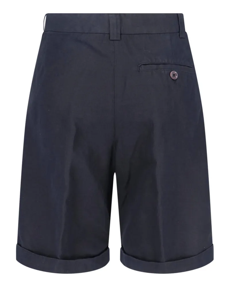 ASPESI Women's Trousers Blue Cotton Navy