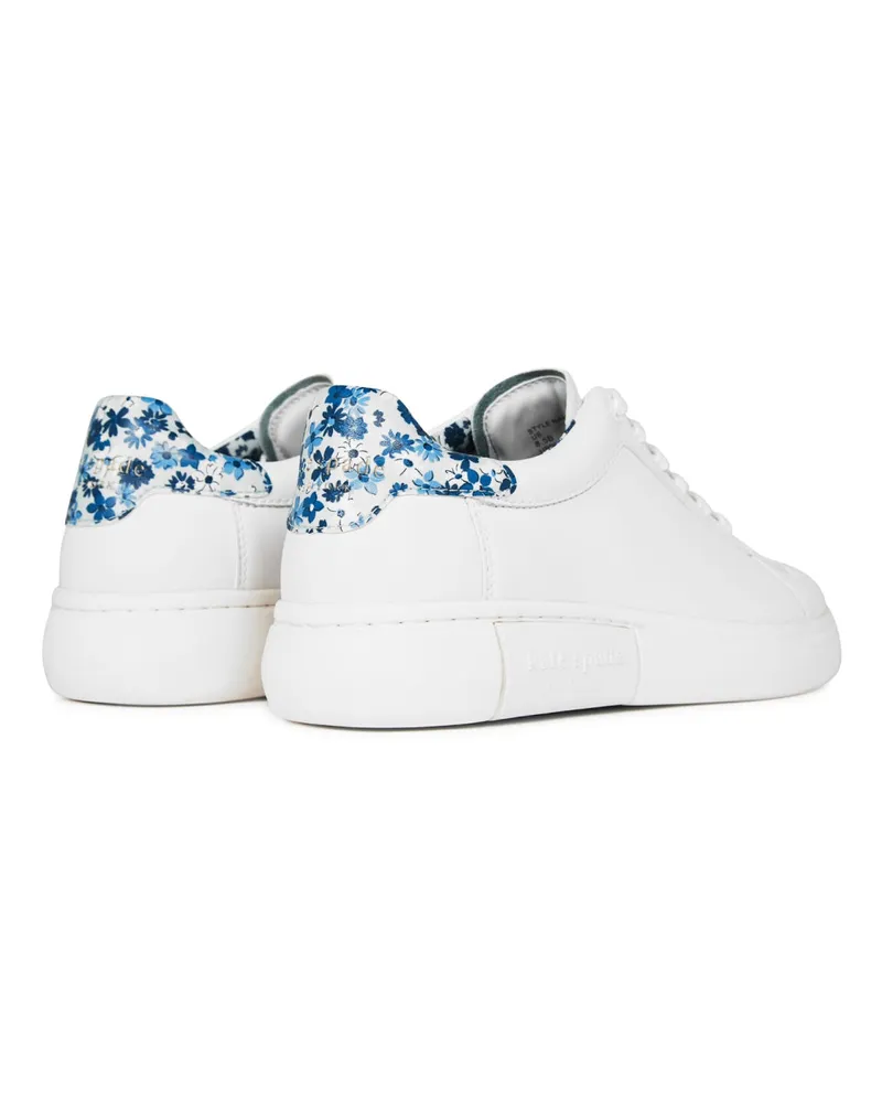 Kate Spade Women's Lift Sneaker White Leather Rubber White