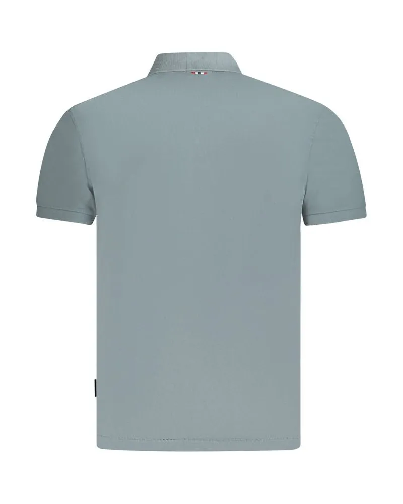 Napapijri Cotton Polo — Gray Gray