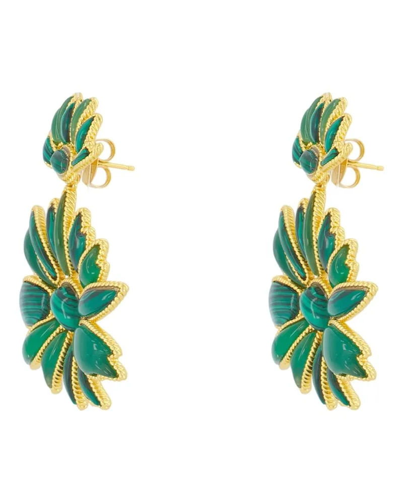 Zimmermann Botanica Dangles Earrings — Green Green