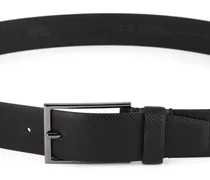 Men's Carmello-S Belt Black Leather