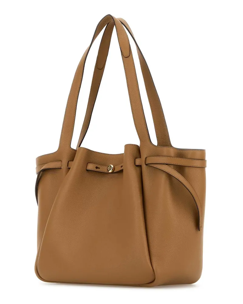 Tory Burch Women's Camel Leather Romy Shopping Bag 227 Borse A Mano Camel