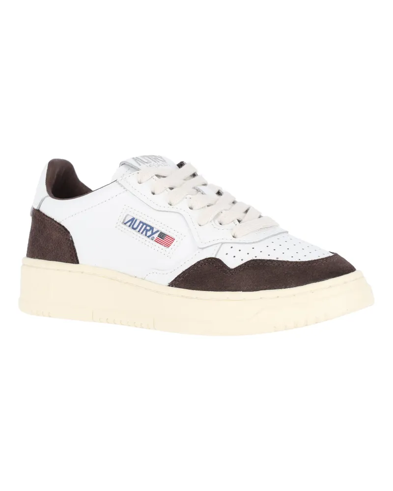 AUTRY Women's Sneakers White Upper: Cow Leather White