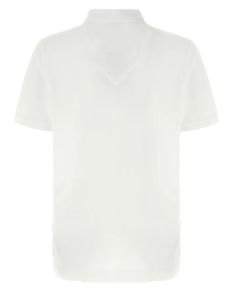 Canada Goose Men's White Cotton Polo Shirt White