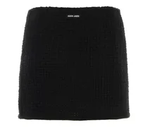 Women's Boucle Mini Skirt Black