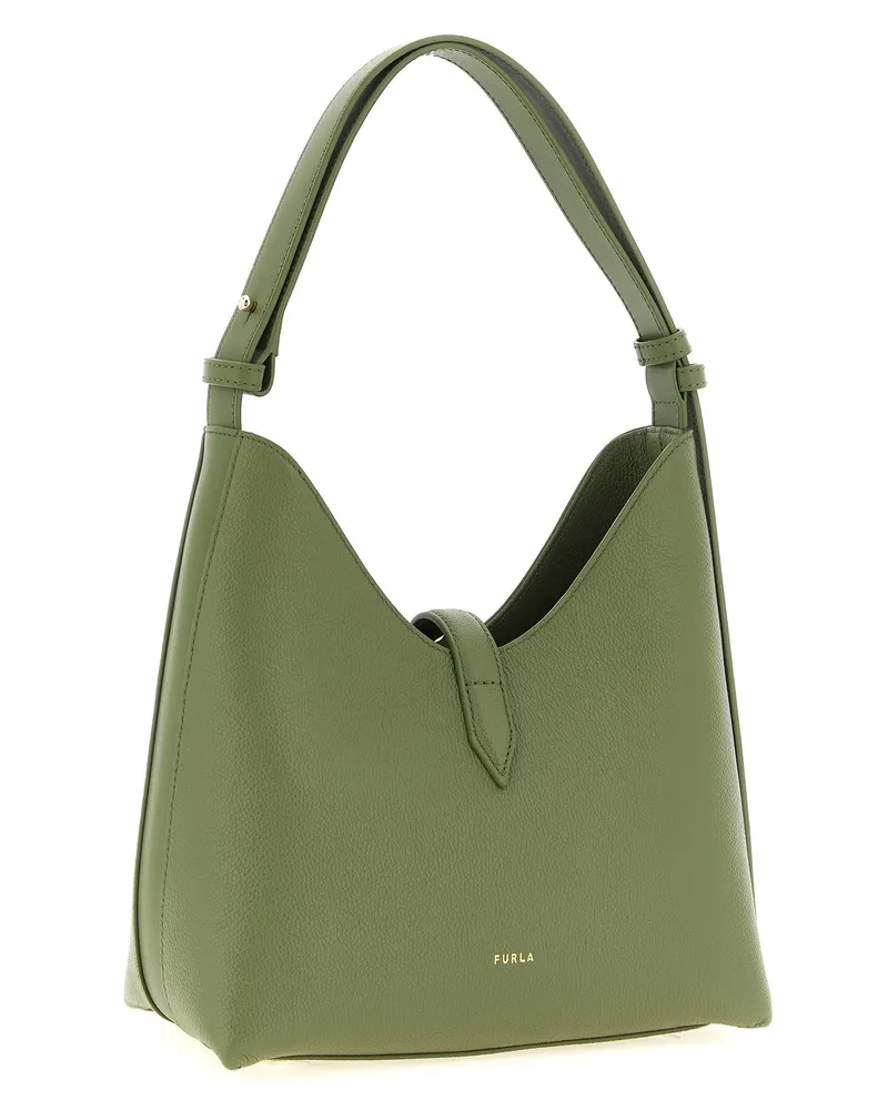 Furla Goccia Shoulder Bag — Green Green