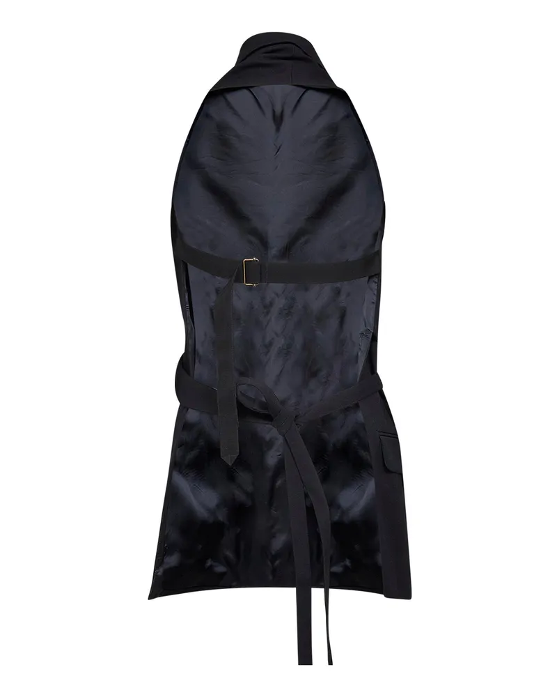Dries van Noten Vest — Black Black