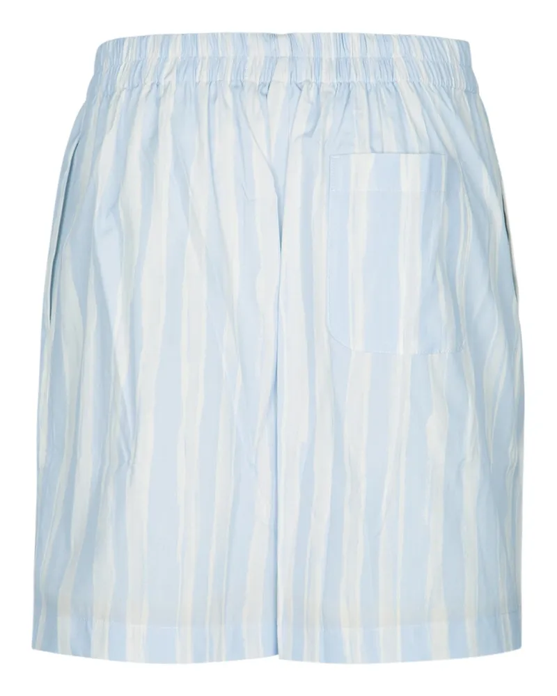 Jacquemus Men's Le Short Calecon Bluebeigegouacheprint Blue