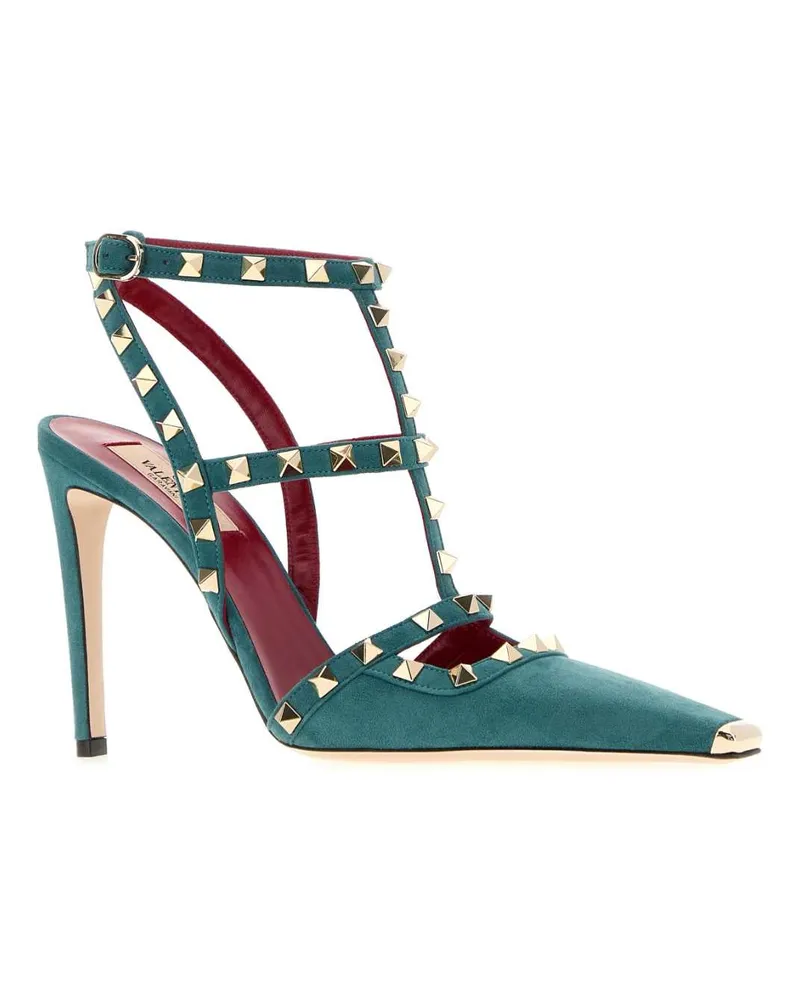 Valentino Garavani Strap Heel — Green Green