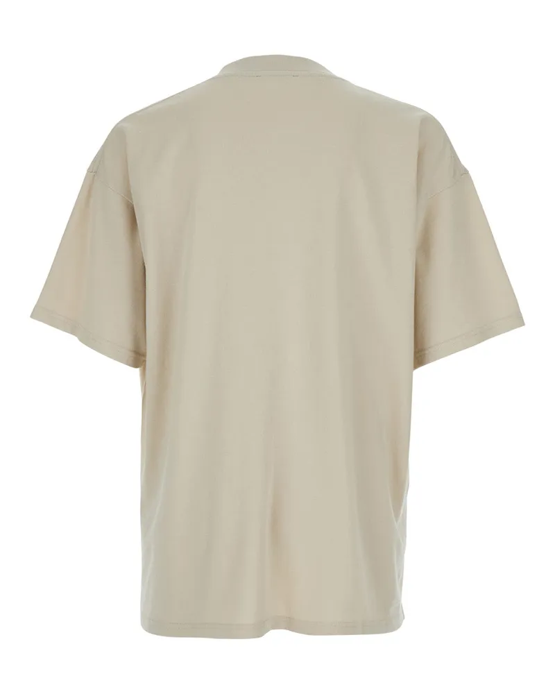 REPRESENT Men's T-Shirt Thoroughbred Beige Cotton T-Shirts And Polos Beige
