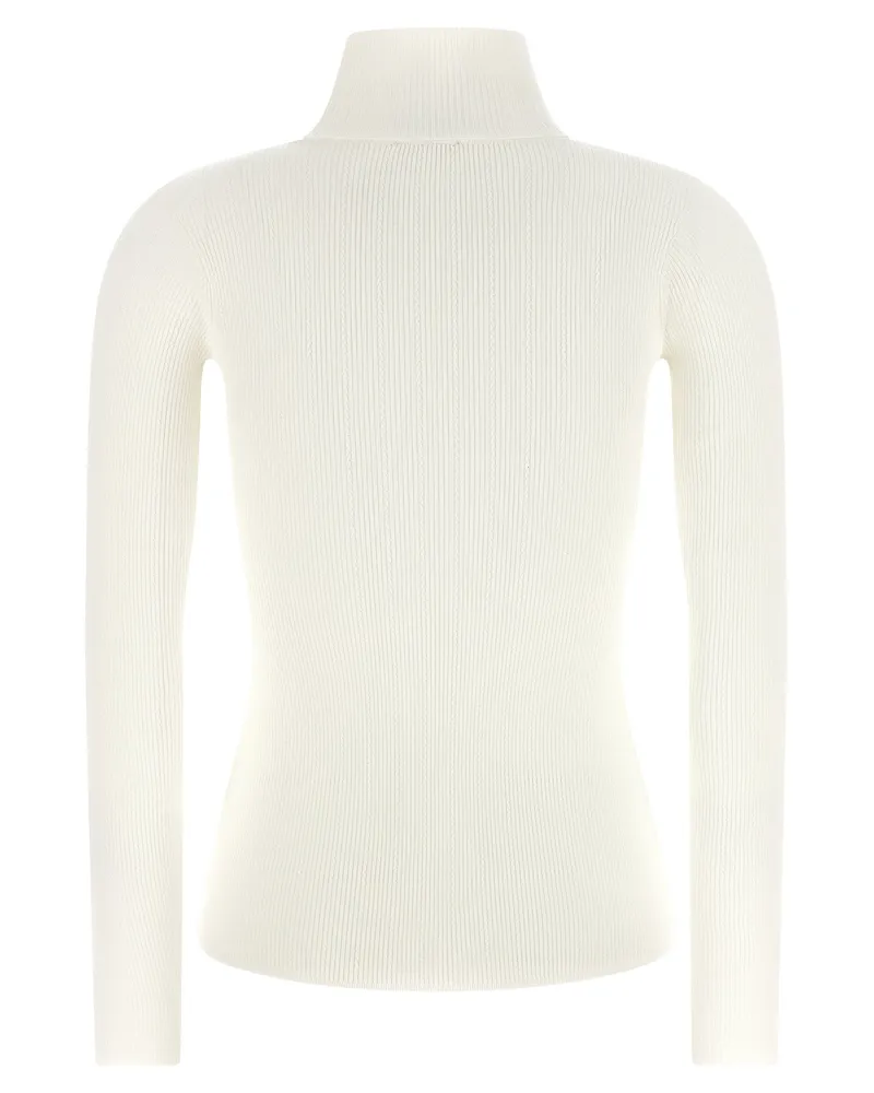 Elisabetta Franchi Turtleneck — Cream Cream