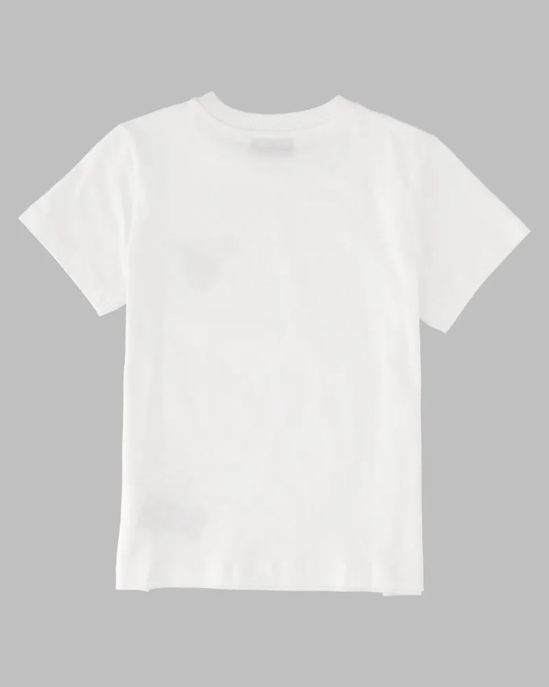 Moschino Teddy Bear Embroidery T-Shirt — White White