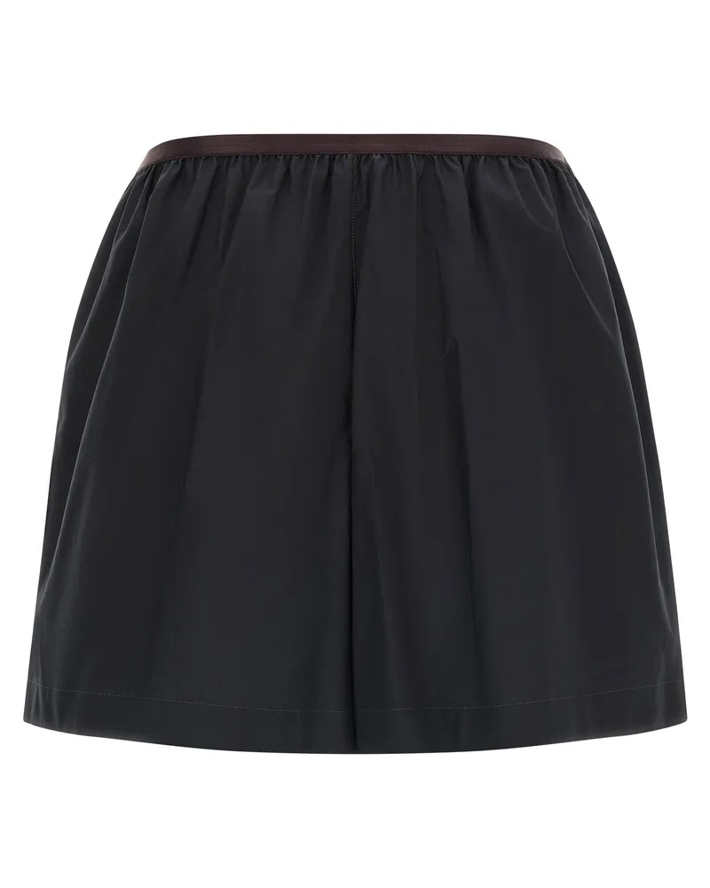 Christophe Lemaire Lightweight Cotton Boxer Shorts — Black Black