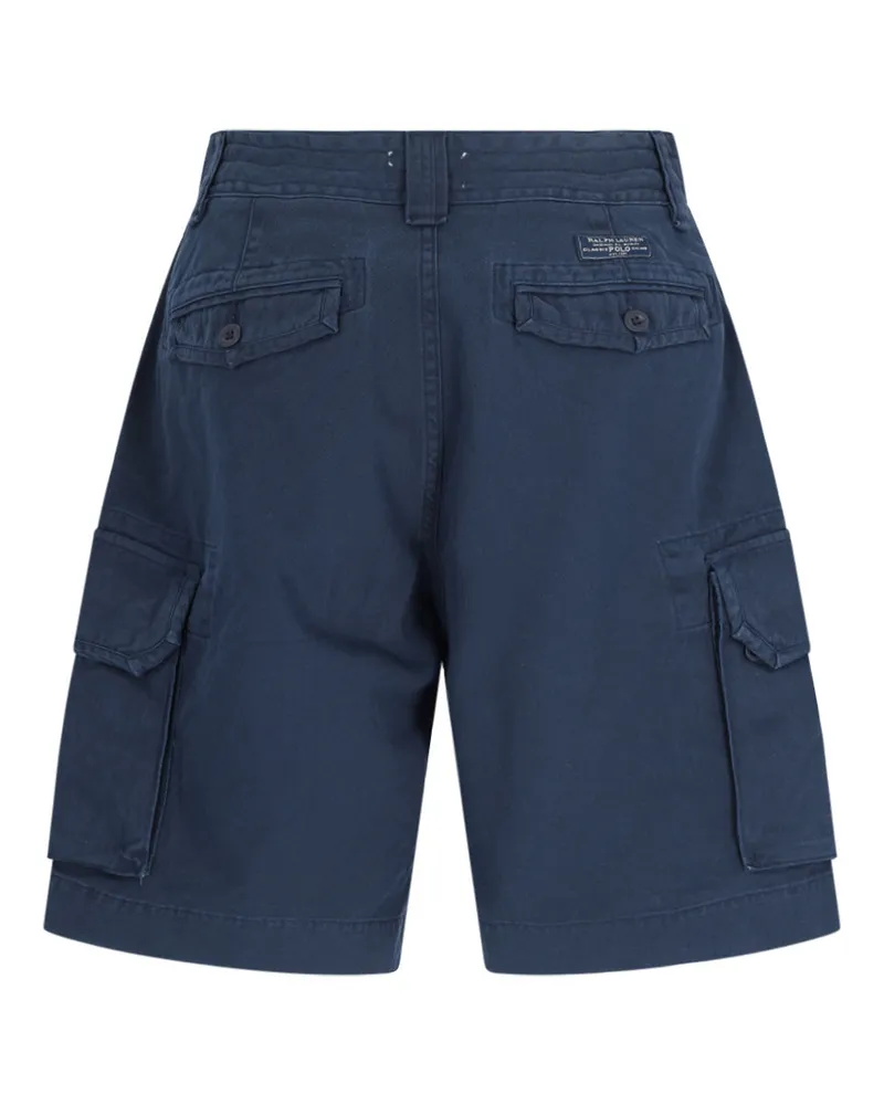 Ralph Lauren Men's Trousers Blue Cotton Navy