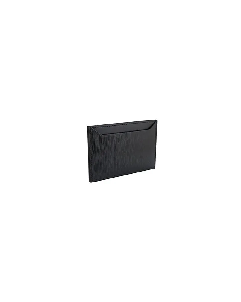 Prada Women's Black Calfskin Cardholder Accessory Black