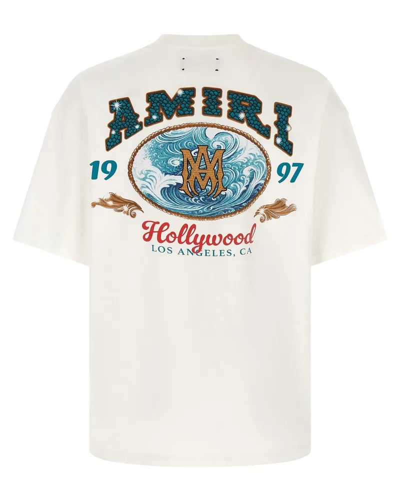 Amiri Hollywood T-Shirt — White White