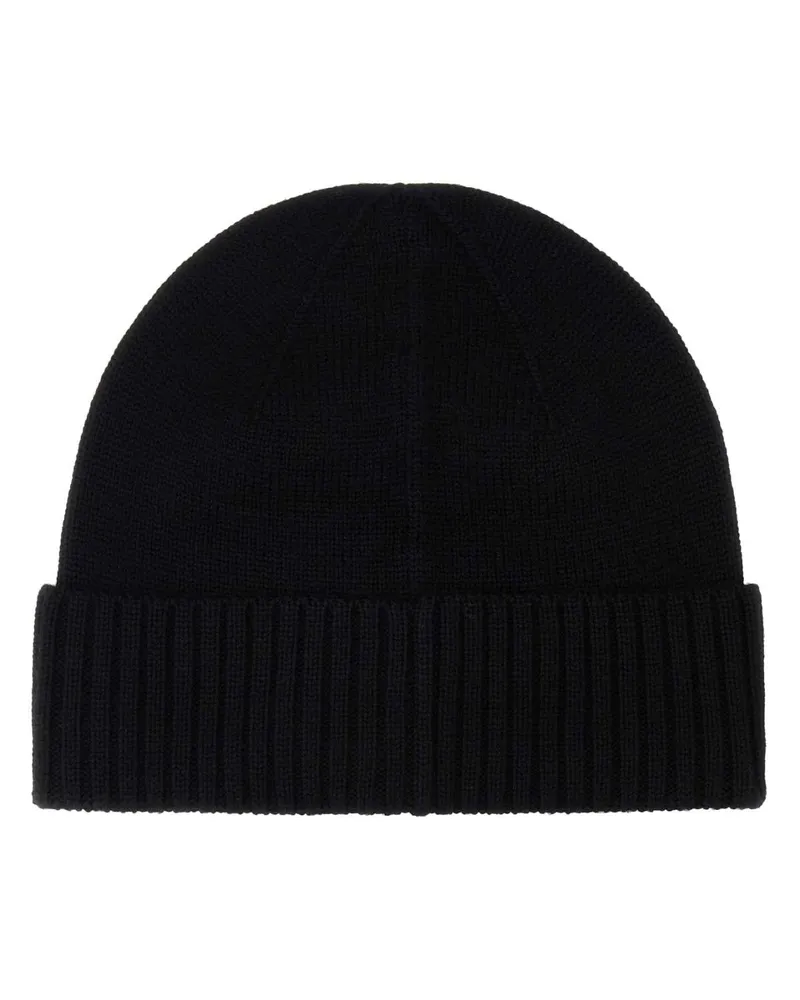 Ralph Lauren CUFFIE Wool Beanie — Black Black