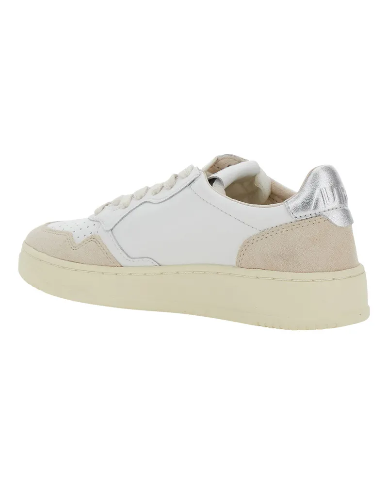 AUTRY Women's Sneakers Medalist White Leather Cow Trainers White