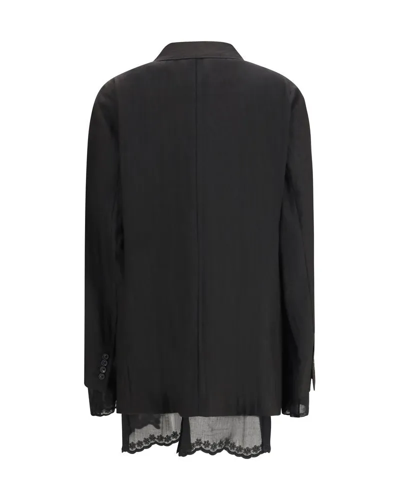 Our Legacy Women Black Linen Blazer Clothing Black