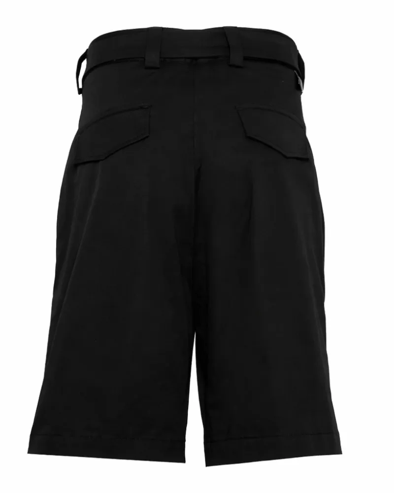 Low Brand Men's Shorts Regular-Fit Black Cotton Black