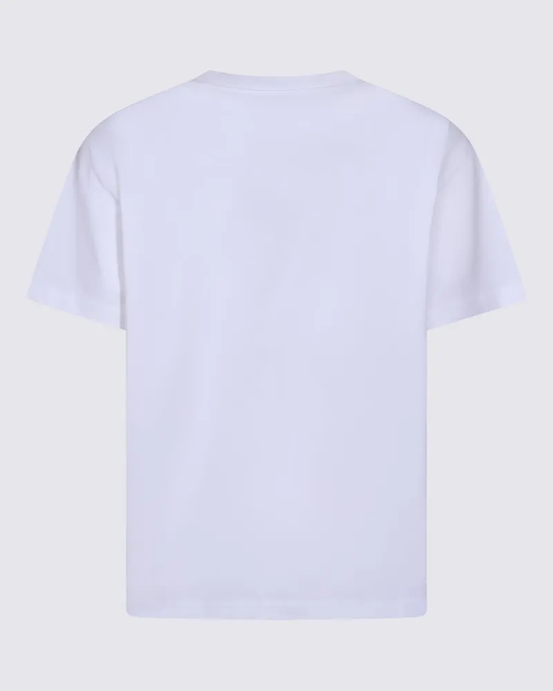 Casablanca Paris Men's T-Shirts And Polos White _100 % Co White