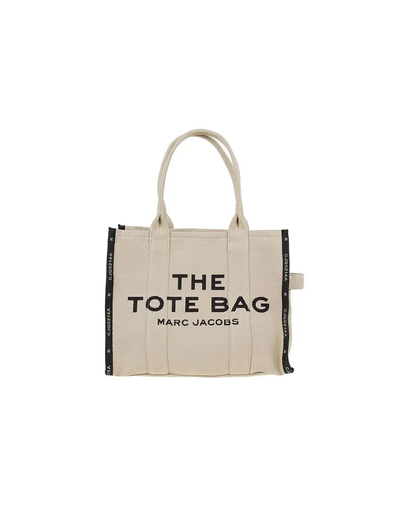 Marc Jacobs Women's Tote Bag Beige Cotton - Tote-Bags Beige