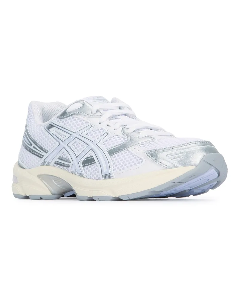 Asics Women's Gel-1130 Whitebluefade Cotton - Sole: Calf Sneaker White