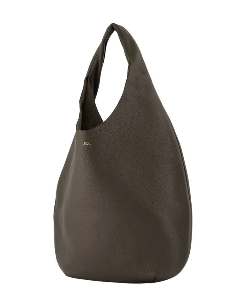 A.P.C. Le Neige Shoulder Bag — Khaki Khaki