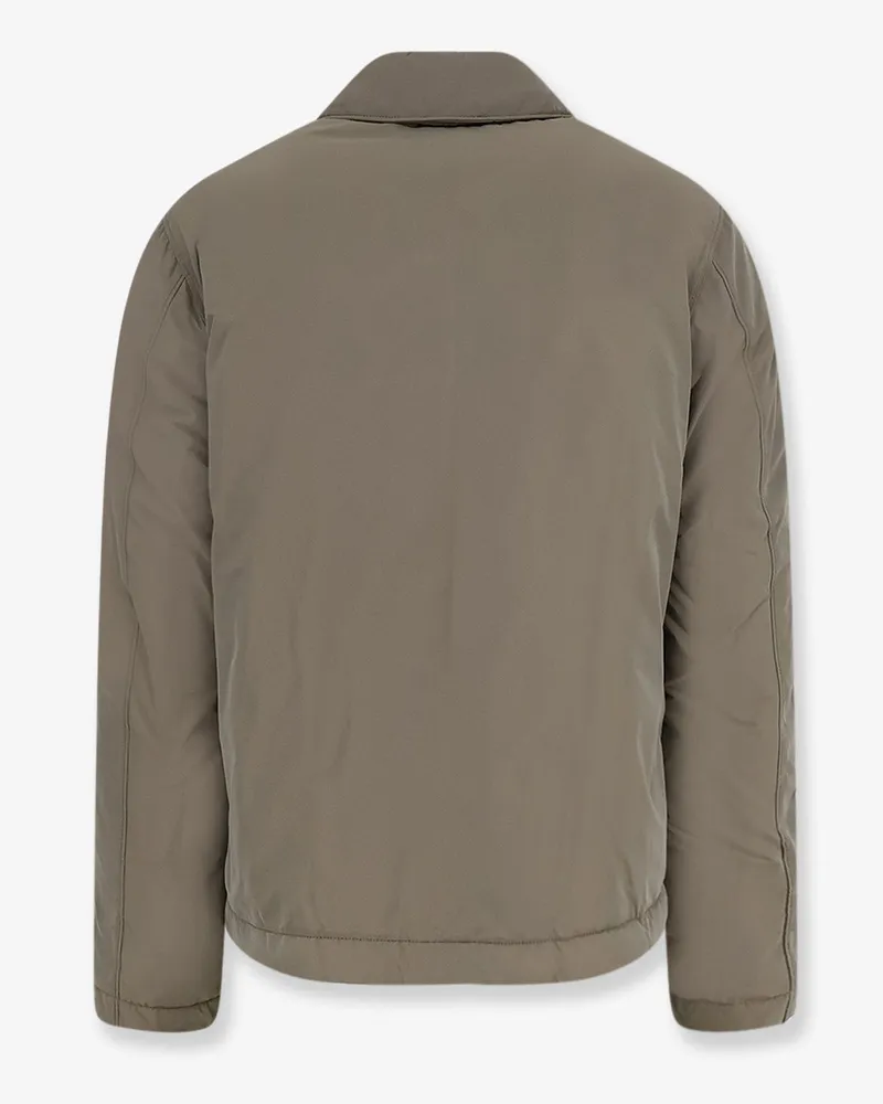 Stone Island Men's Jacket Micro Reps Padded Nylon Green Polyester Green