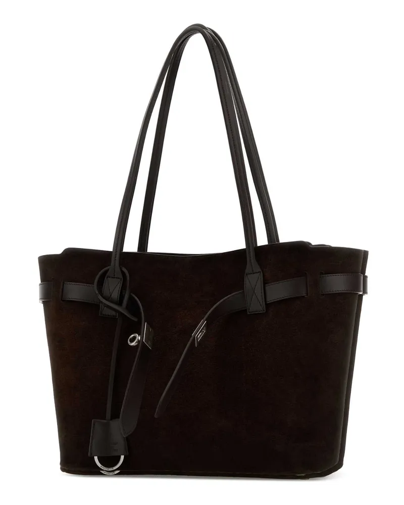 Balenciaga 8456122acch 2308 Light Espresso T Domesticated Calf Le Borse A Mano Bag Brown
