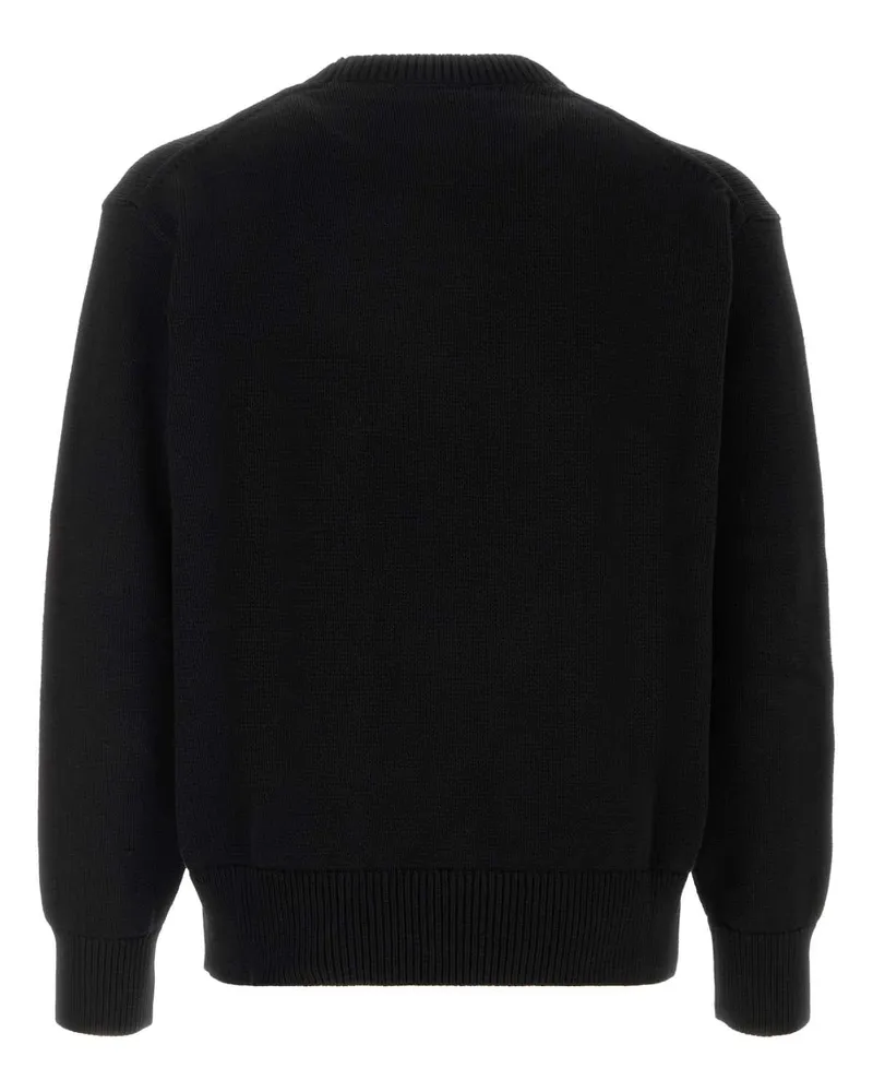 Kenzo Black Exterior: Cotton Maglieria Sweater Black