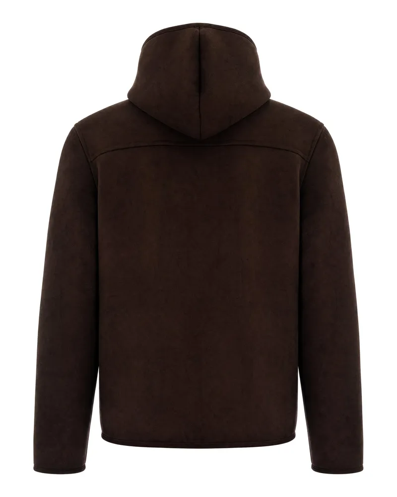 Colmar Faux Suede Jacket — Black Black