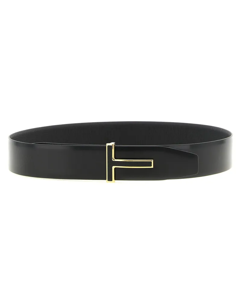 Tom Ford Icon Belt — Black Black